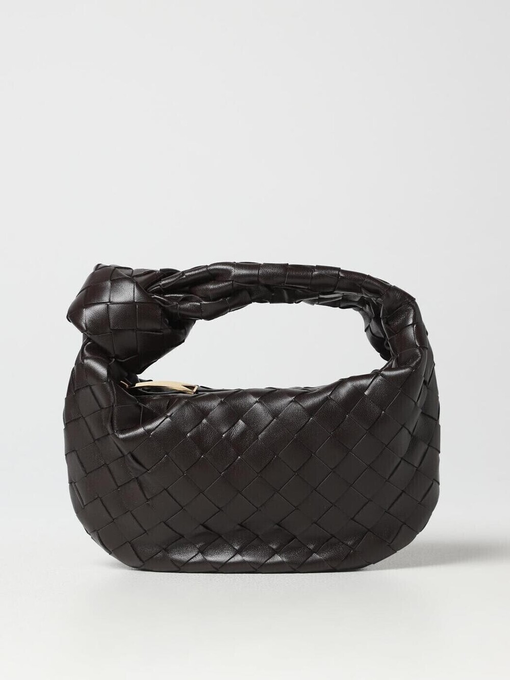 Bottega Veneta Jodie Intrecciato Hobo Bag Leather Brown
